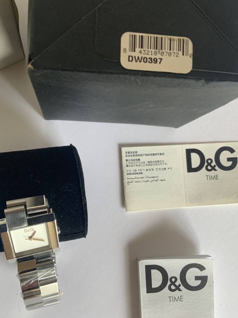D&G Dolce & Gabbana “Promenade” Women’s watch - Polished stainless steel